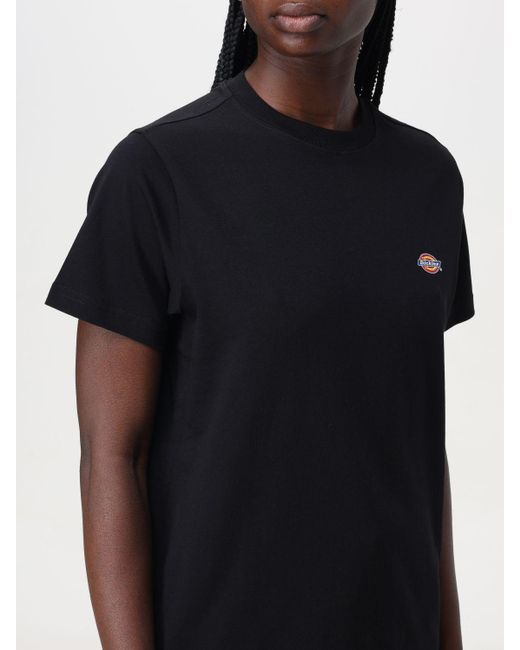 T-shirt in cotone con logo di Dickies in Black