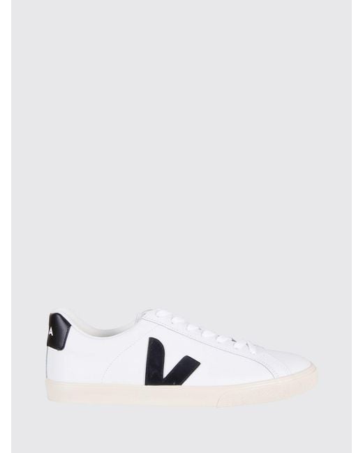 Veja White Esplar O.T. Leather Sneakers for men