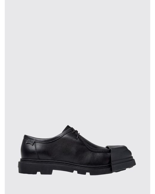 Camper White Junction Leather Derby Shoes for men