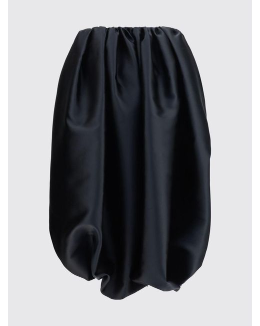 Calvin Klein Blue A-Line Midi Skirt