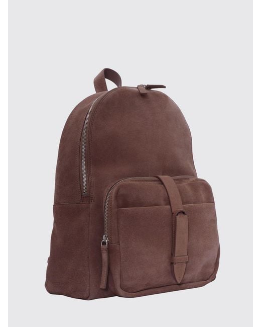 Orciani Brown Backpack for men