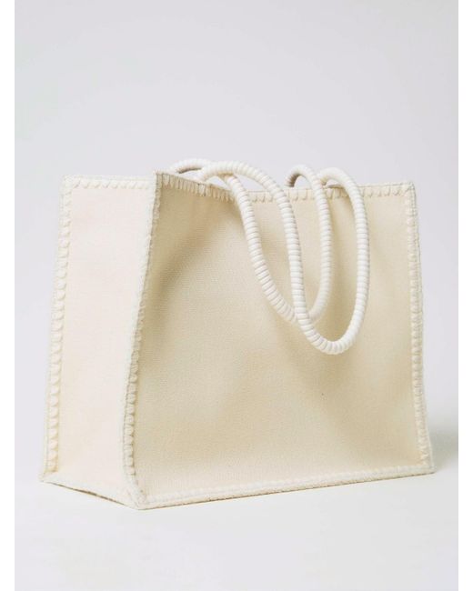 Twinset Natural Schultertasche Damen