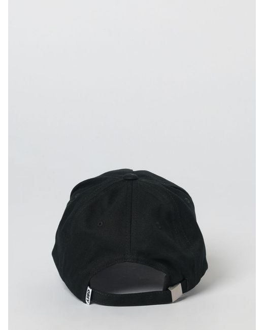 Obey Black Studios 5 Cotton Hat With Embroidered Logo for men