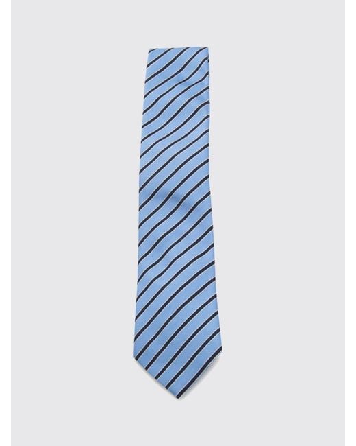 Zegna Blue Tie for men