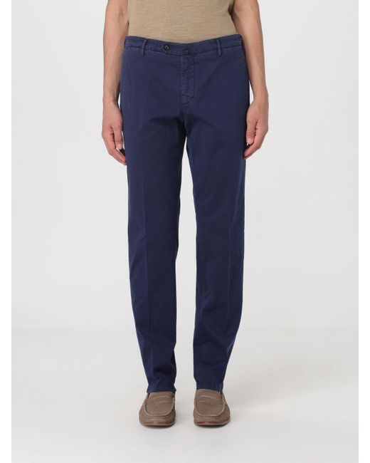 Luigi Bianchi Blue Pants for men