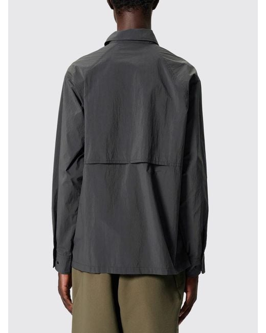 Goldwin Gray Nylon Casual Shirt for men