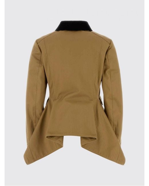 McQueen Blue Cotton Jacket