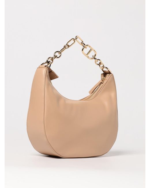 Twinset Natural Schultertasche Damen