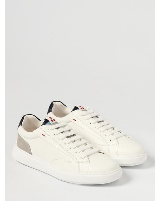 Peuterey Natural Leather Sneakers for men