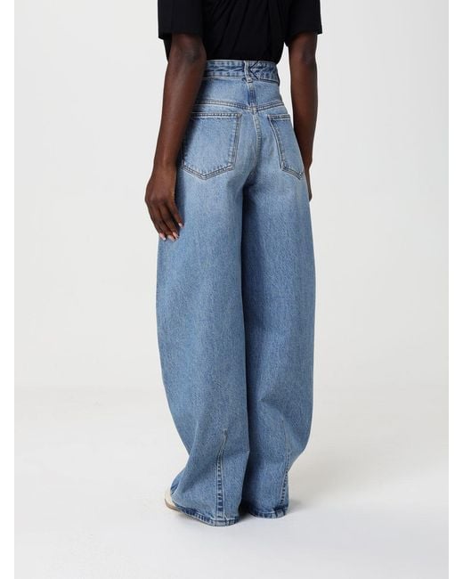 Jacquemus Blue Le De-Nîmes Ovalo Denim Jeans