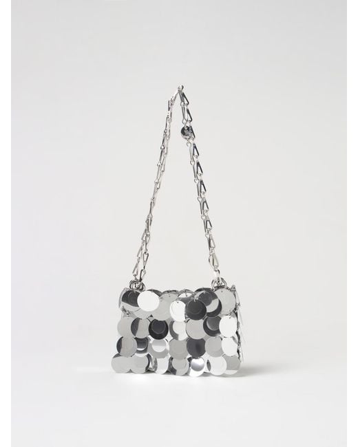 Rabanne White Mini Bag
