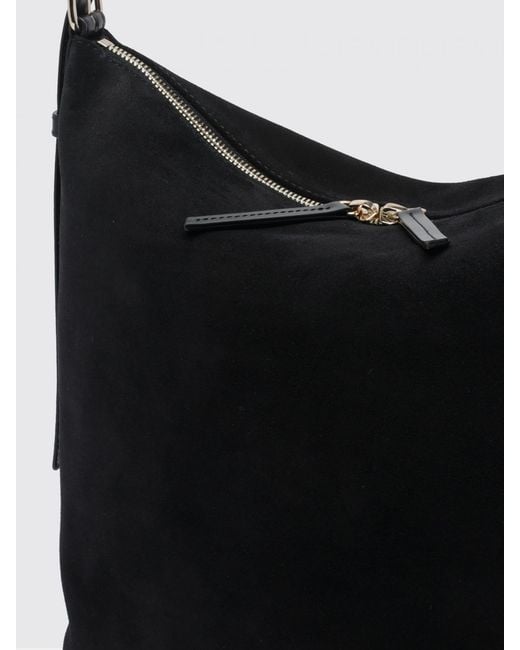 A.P.C. Black Vera Suede Bag