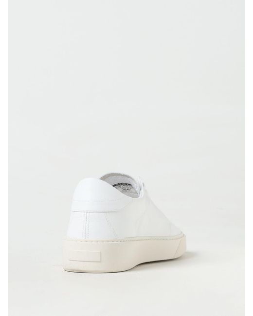 Sneakers in pelle di Date in White da Uomo