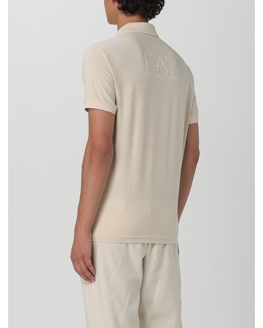 EA7 Natural Polo Shirt for men