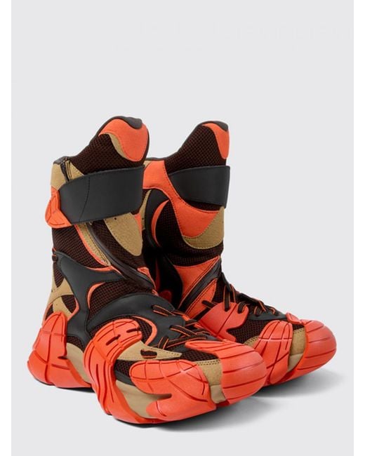 Camper Orange Boots for men
