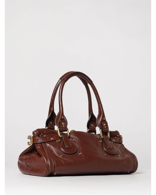 Chloé Brown Chlo&Eacute Paddington Ledertasche