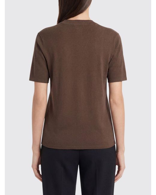 Entire studios Brown Basic Cotton T-Shirts