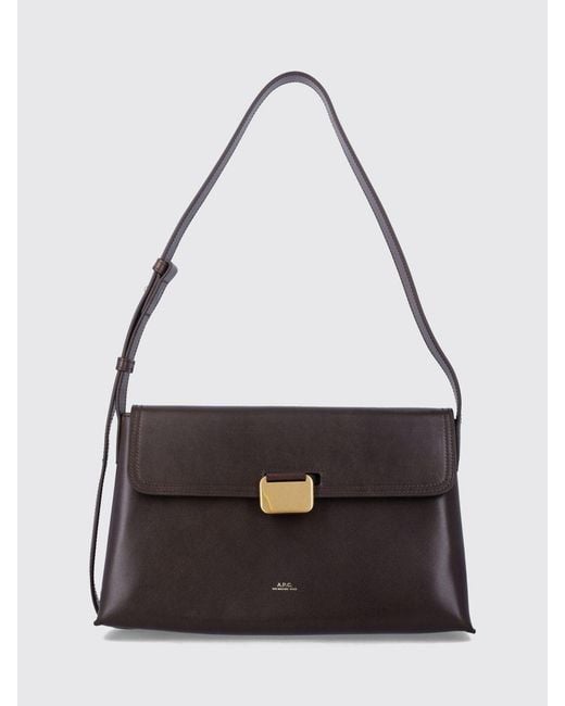 A.P.C. Black Simone Shoulder Bag