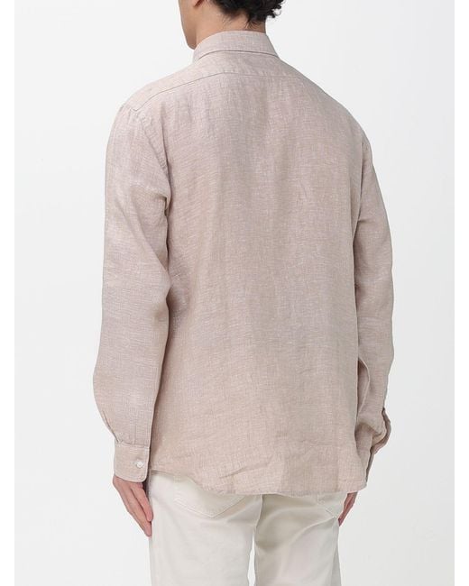 Aspesi Natural Linen Blend Casual Shirt for men