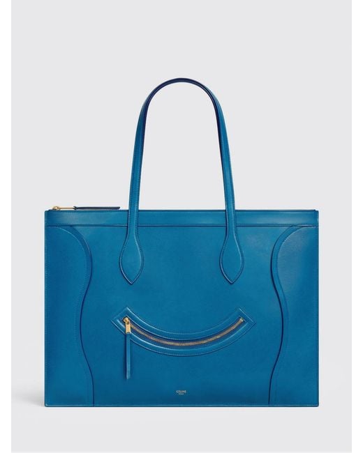 Céline Blue Shoulder Bag