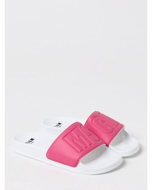 Scarpe con tacco di MSGM in Pink