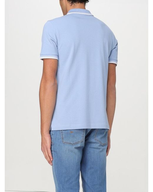 Polo Basic di Fay in Blue da Uomo