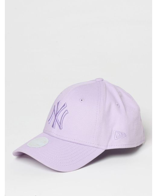 Cappello New York Yankees in cotone di KTZ in Purple