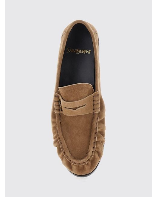 Saint Laurent White Loafer