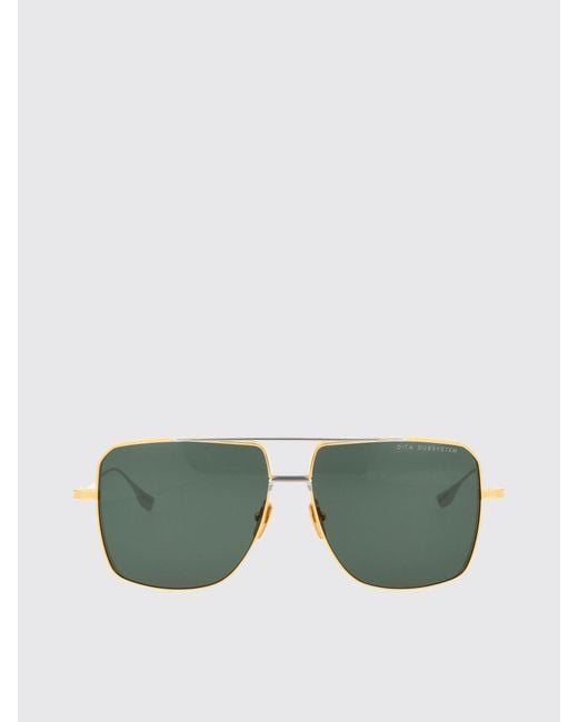 Dita Eyewear Green Titanium Sunglasses for men
