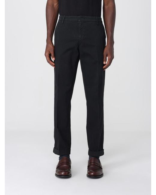 Dondup Black Pants for men