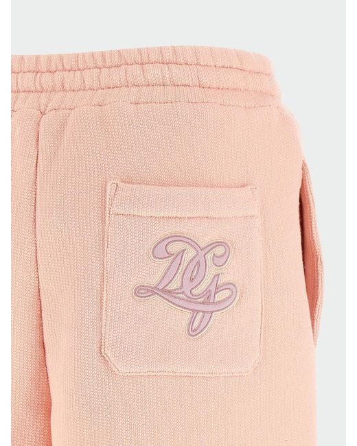 Dolce & Gabbana Pink Dolce &Amp Gabbana Cotton Jogging Shorts