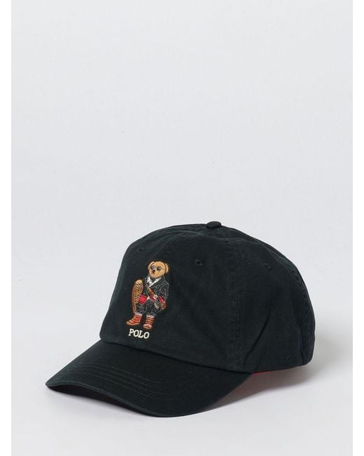 Polo Ralph Lauren Black Hat for men