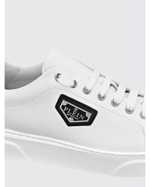 Philipp Plein White Trainers for men