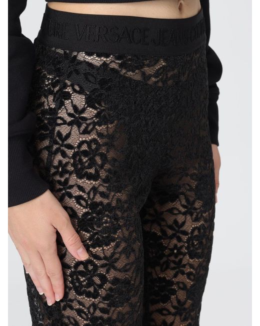 Versace Jeans Couture Black Pants