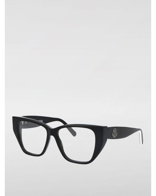 Gafas De Vista Mujer Moncler de color Black