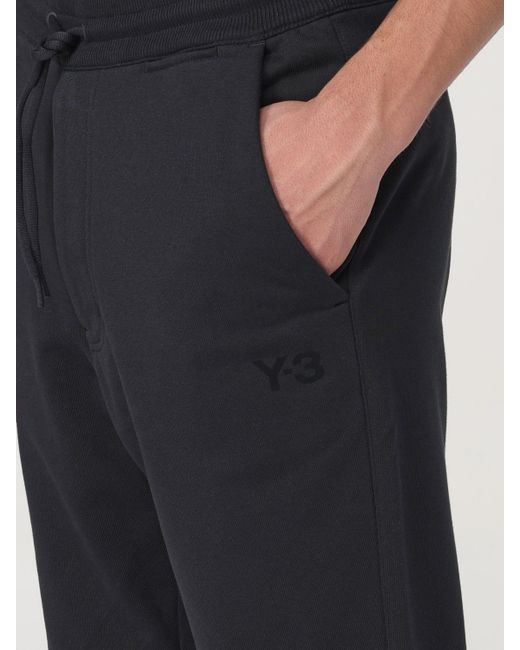 Y-3 Black Trousers for men