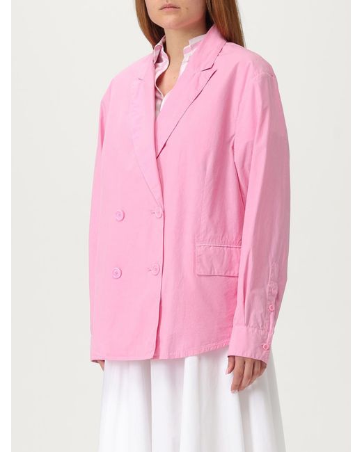 Blazer A Doppiopetto di Aspesi in Pink