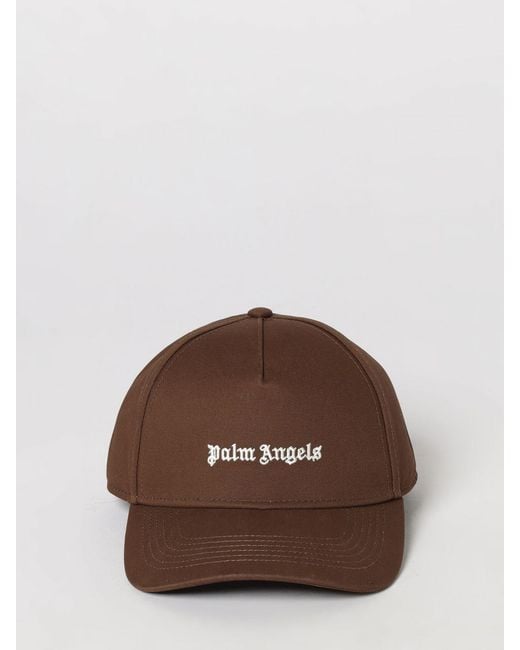 Cappello di Palm Angels in Brown da Uomo