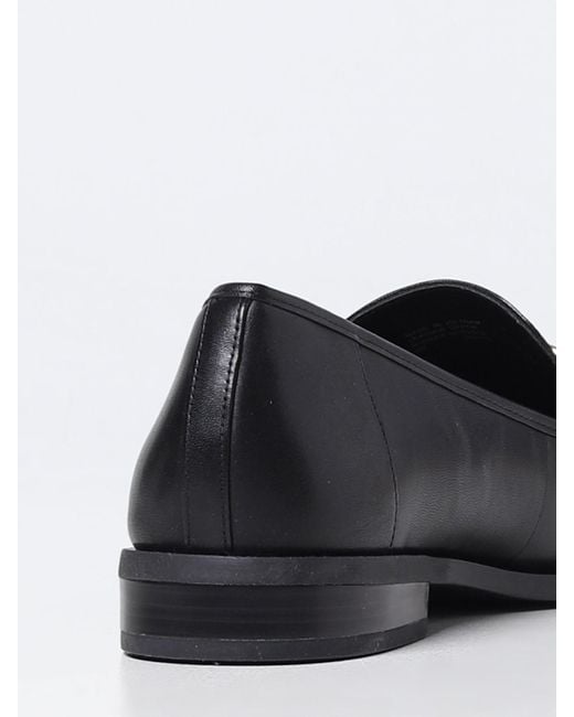 Michael Kors Black Tiegan Leather Loafer