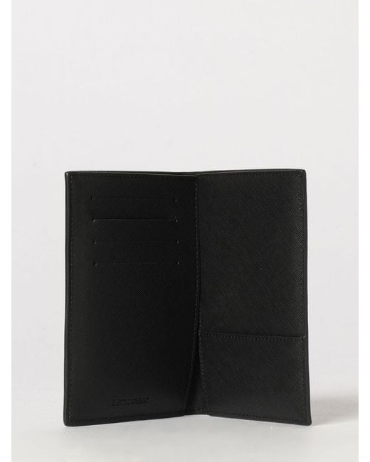 Emporio Armani Black Wallet for men