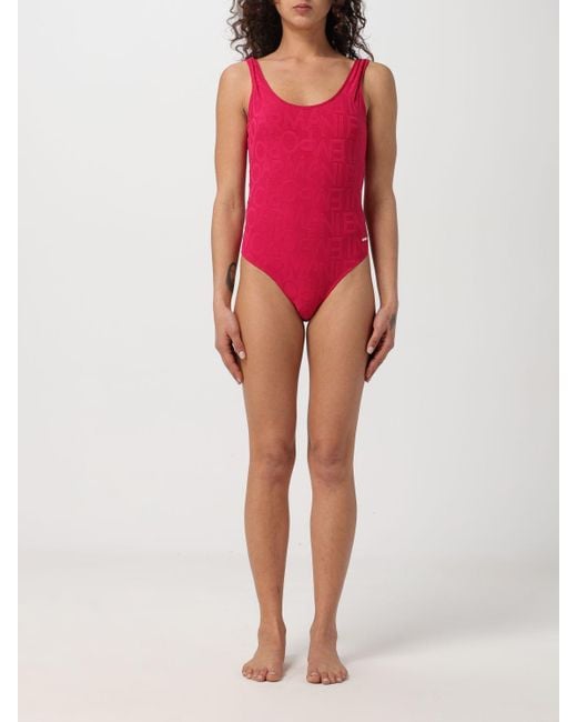 Emporio Armani Red Swimsuit