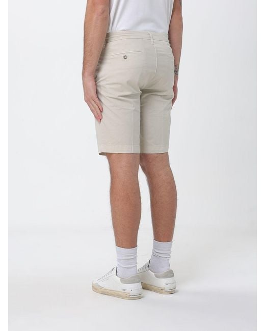 Re-hash Natural Bernini Linen Cotton Shorts for men