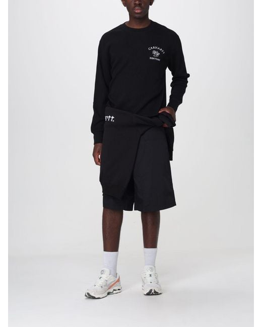 Carhartt Black Cotton Shorts for men