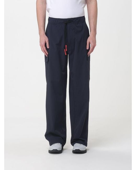 Just Cavalli Blue Technical Fabric Cargo Trousers for men