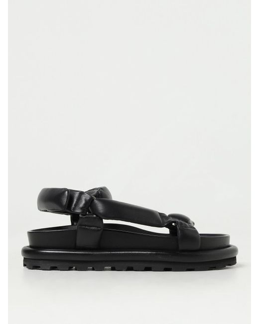Jil Sander Black Sandals for men