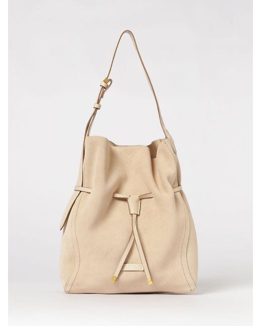 Gianni Chiarini Natural Sienna Suede Bag