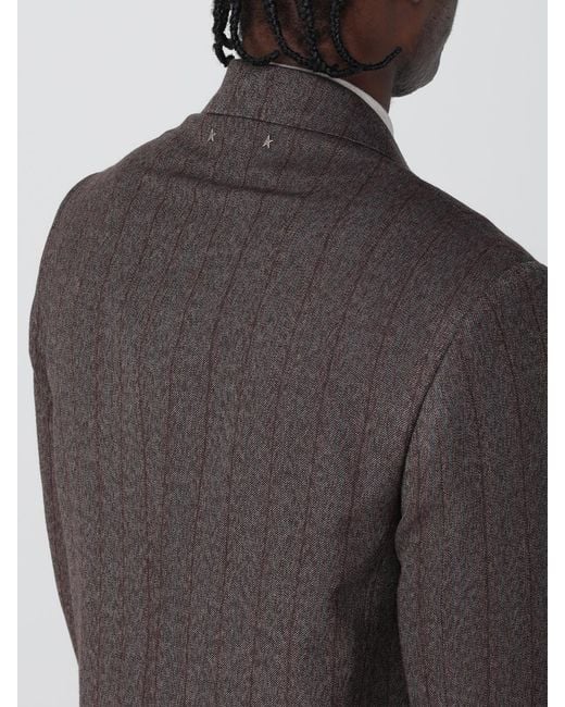 Golden Goose Deluxe Brand Gray Blazer for men
