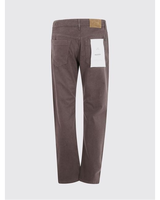 Incotex Brown Jeans for men