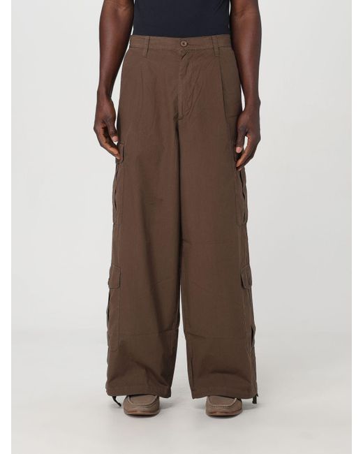 Pantalone di Emporio Armani in Brown da Uomo