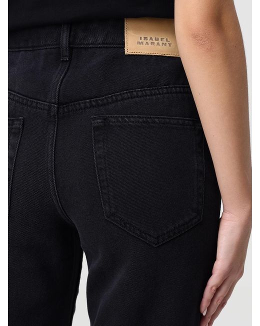 Isabel Marant Blue Cotton Denim Jeans